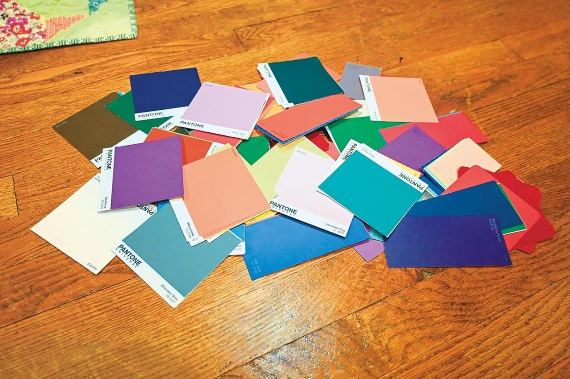 Colour Basics for Makers: Understanding the Rainbow by Lee Monroe showcases a vibrant array of shades—blue, purple, red, green, pink, and yellow—perfect for exploring colour in your creative projects.